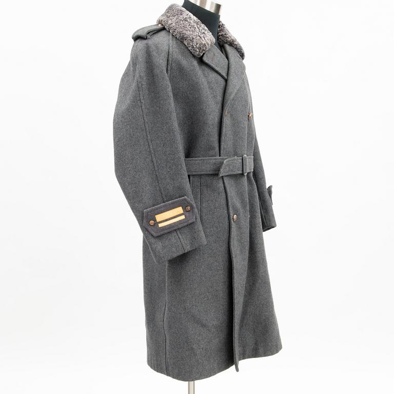 Set of Finnish military uniforms, second half of 20th Century.