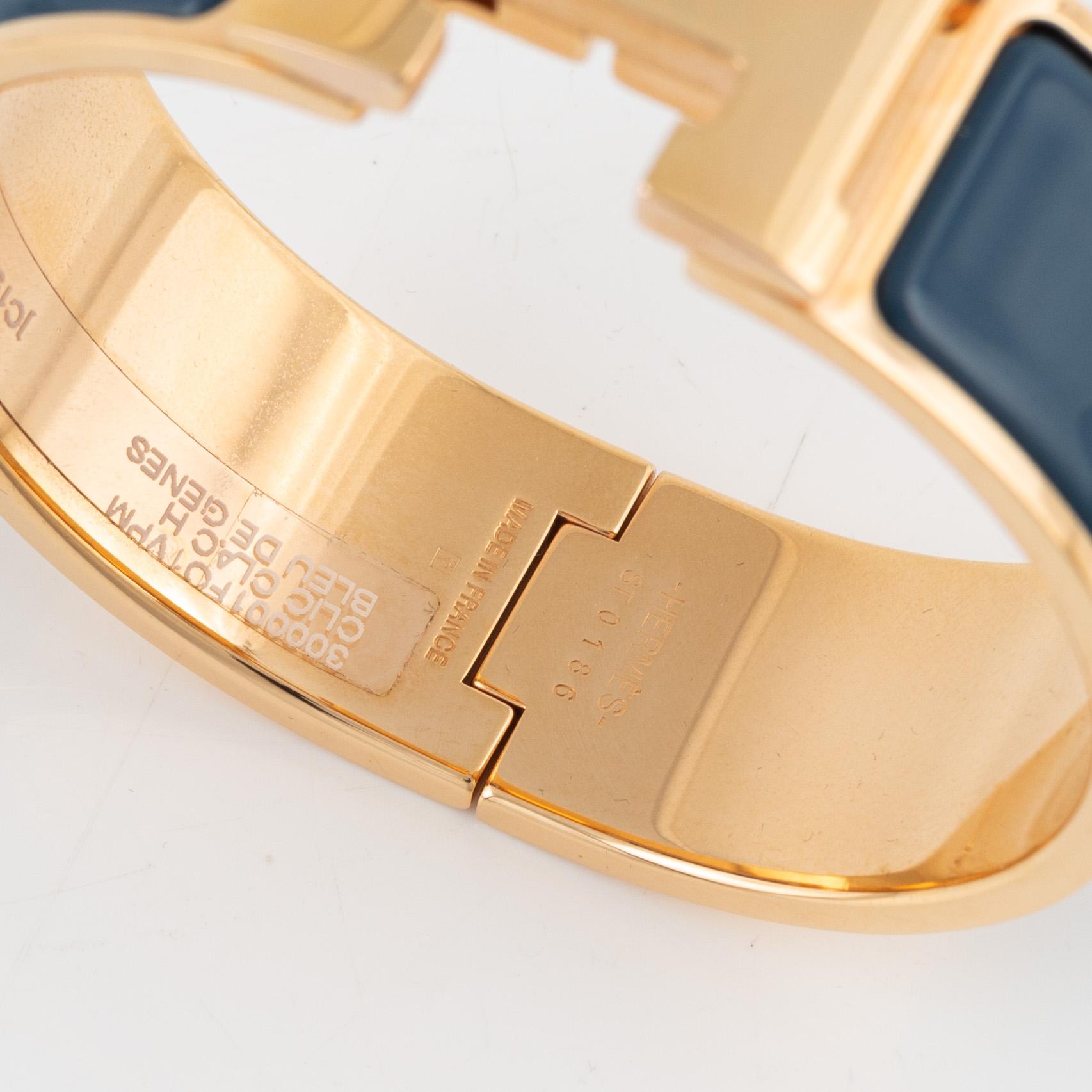 Hermès, "Clic Clac H", bracelet.