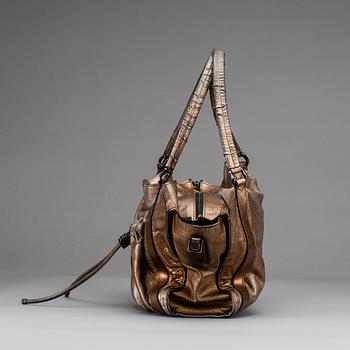 BURBERRY, "Warrior" bag.