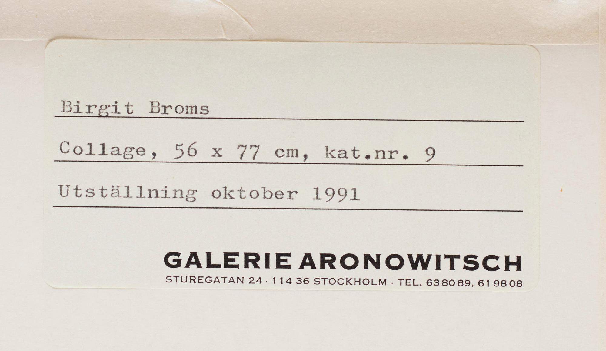 Birgit Broms, Skater.