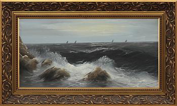 LARS NORBERG, olja på duk, signerad.