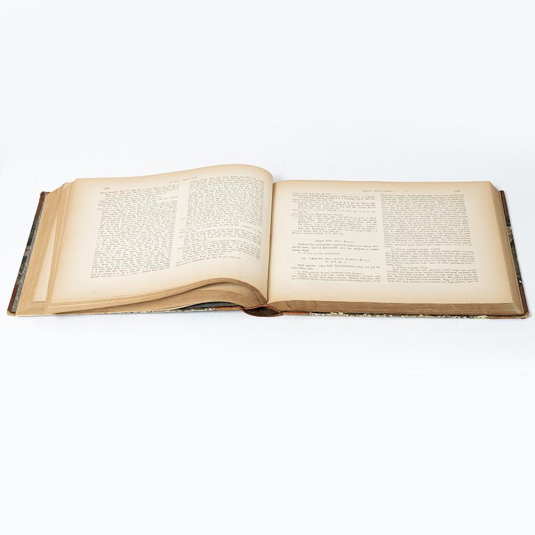 Carl J. Sundevall & Peter Åkerlund, three books, 'Svenska Foglarna'.