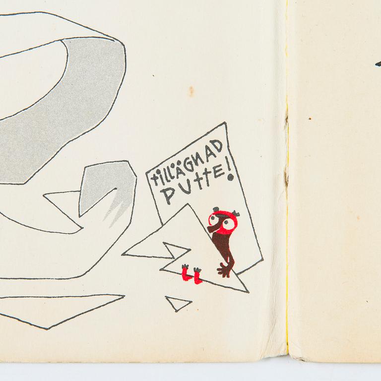 Tove Jansson, Kirja. ensipainos "Hur gick det sen?" kustantamo Schildts paino Frenckellska Tryckeri AB. 1952.