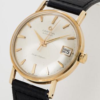 CERTINA, Blue Ribbon, armbandsur, 34 mm.