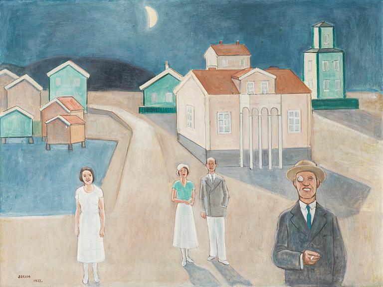 Einar Jolin, Motiv från Fiskebäckskil.