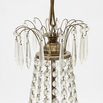 An Empire style chandelier, first half of the 20th century.
