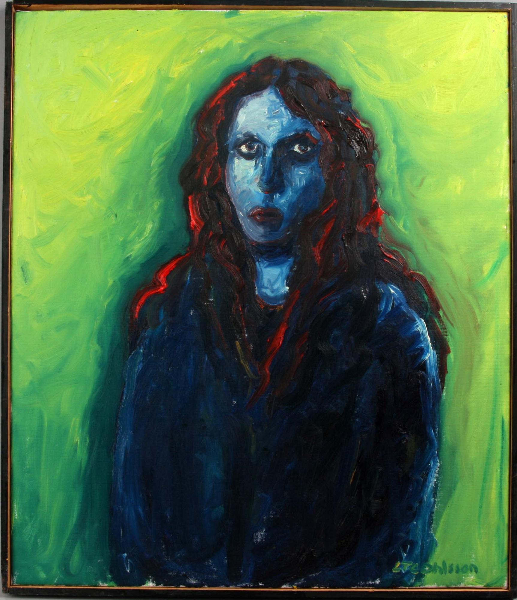 HANS ROSENQUIST, olja på pannå, och TOMMY OHLSSON, olja på duk, sign.