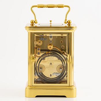 A carriage clock, Matthew Norman, Switzerland, second half of the 20th century.