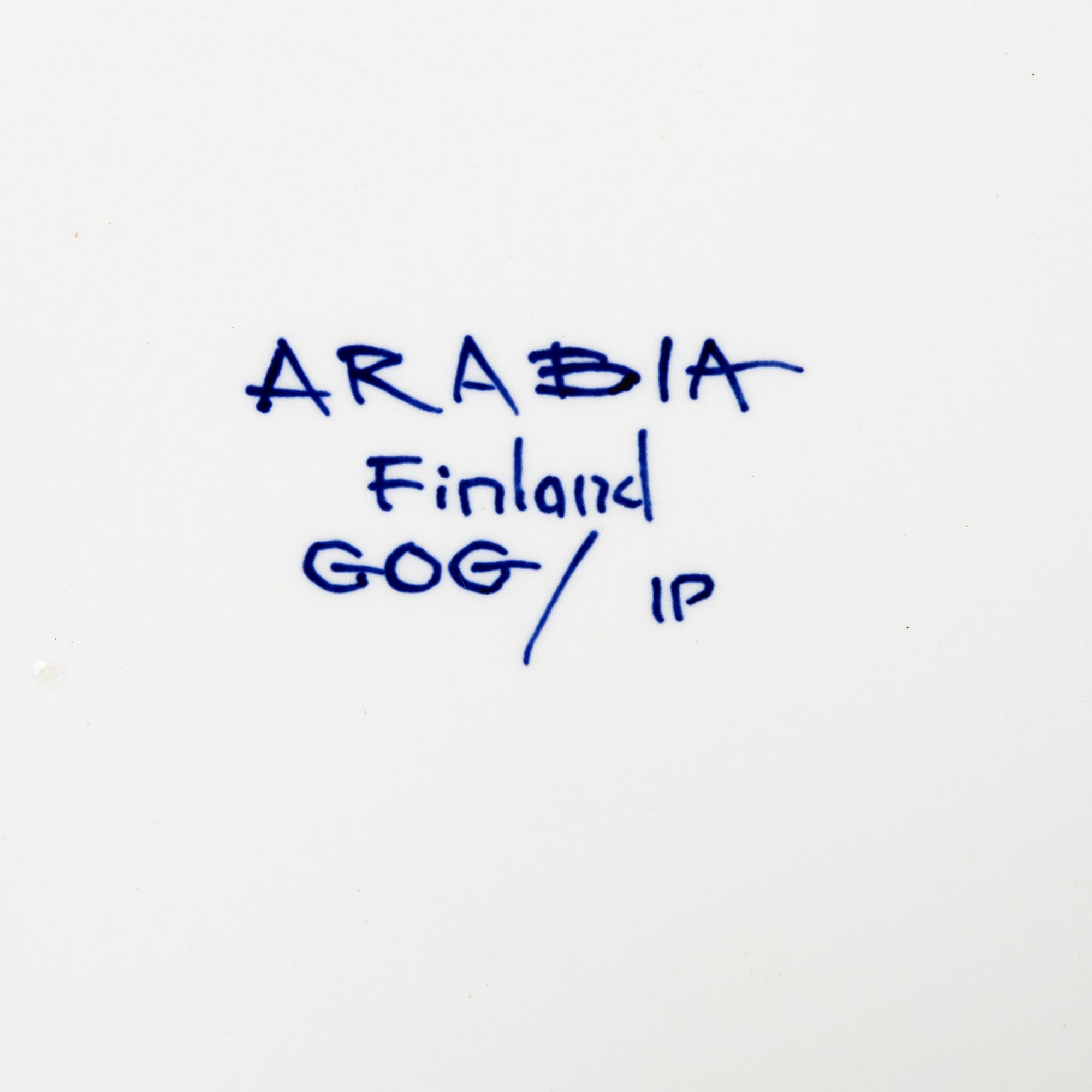 Ulla Procopé, teservis, 21 delar, "Valencia", Arabia, Finland.