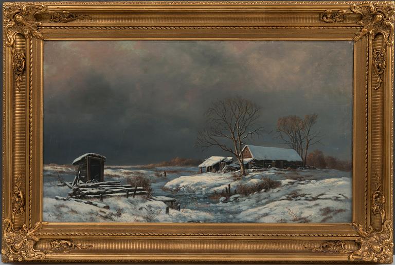 Vasili Efimovich Ekgorst, AFTER THE SNOWSTORM.