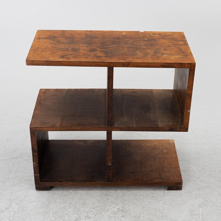 Floor shelf, functionalist, 1930s/40s.