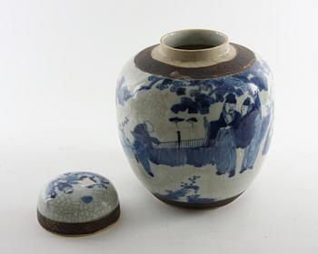 BOJAN MED LOCK, porslin, Kina.