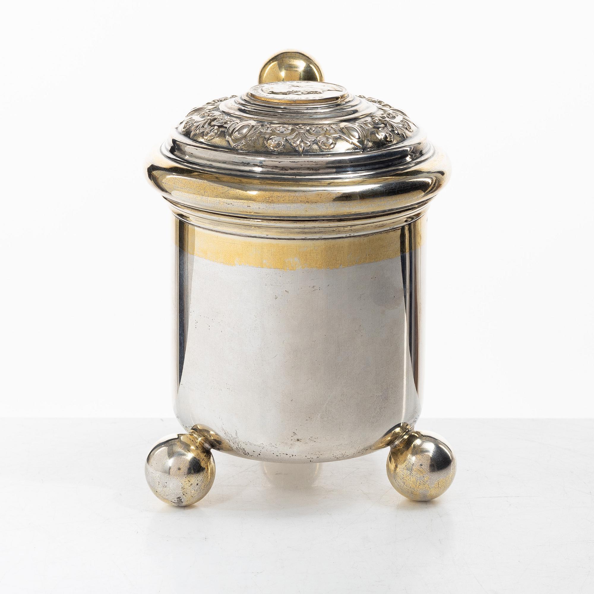 C.G. Hallberg, A Swedish silver tankard, Stockholm 1949.