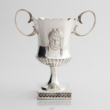 Pehr Zethelius, pokal, silver, Stockholm 1807. Empire.