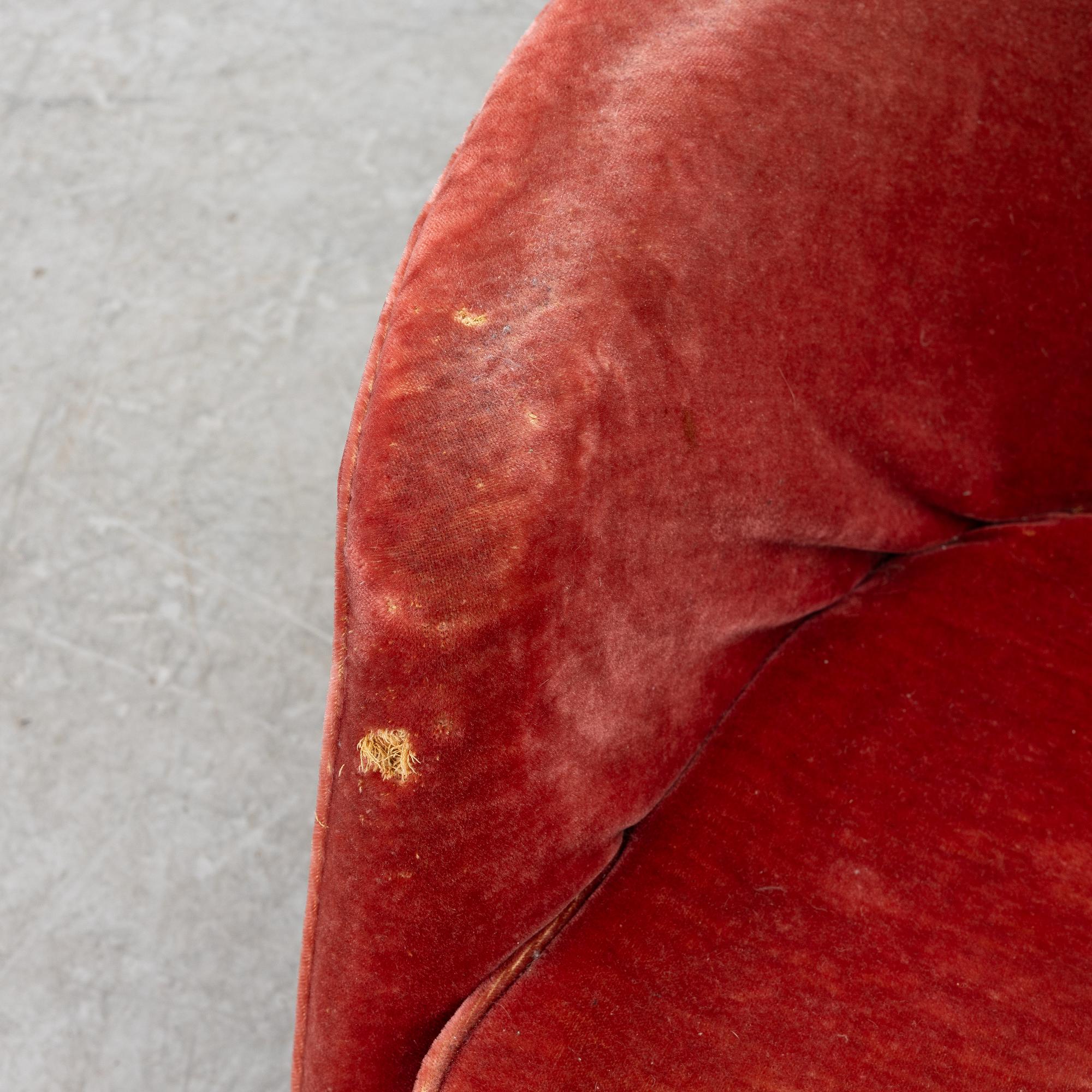 Kerstin Hörlin-Holmquist, an armchair, "Stora Eva" from the series "Paradiset", Triva, Nordiska Kompaniet, mid-20th century.