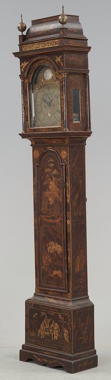 An English 18th century long-case clock by John Dewe London.