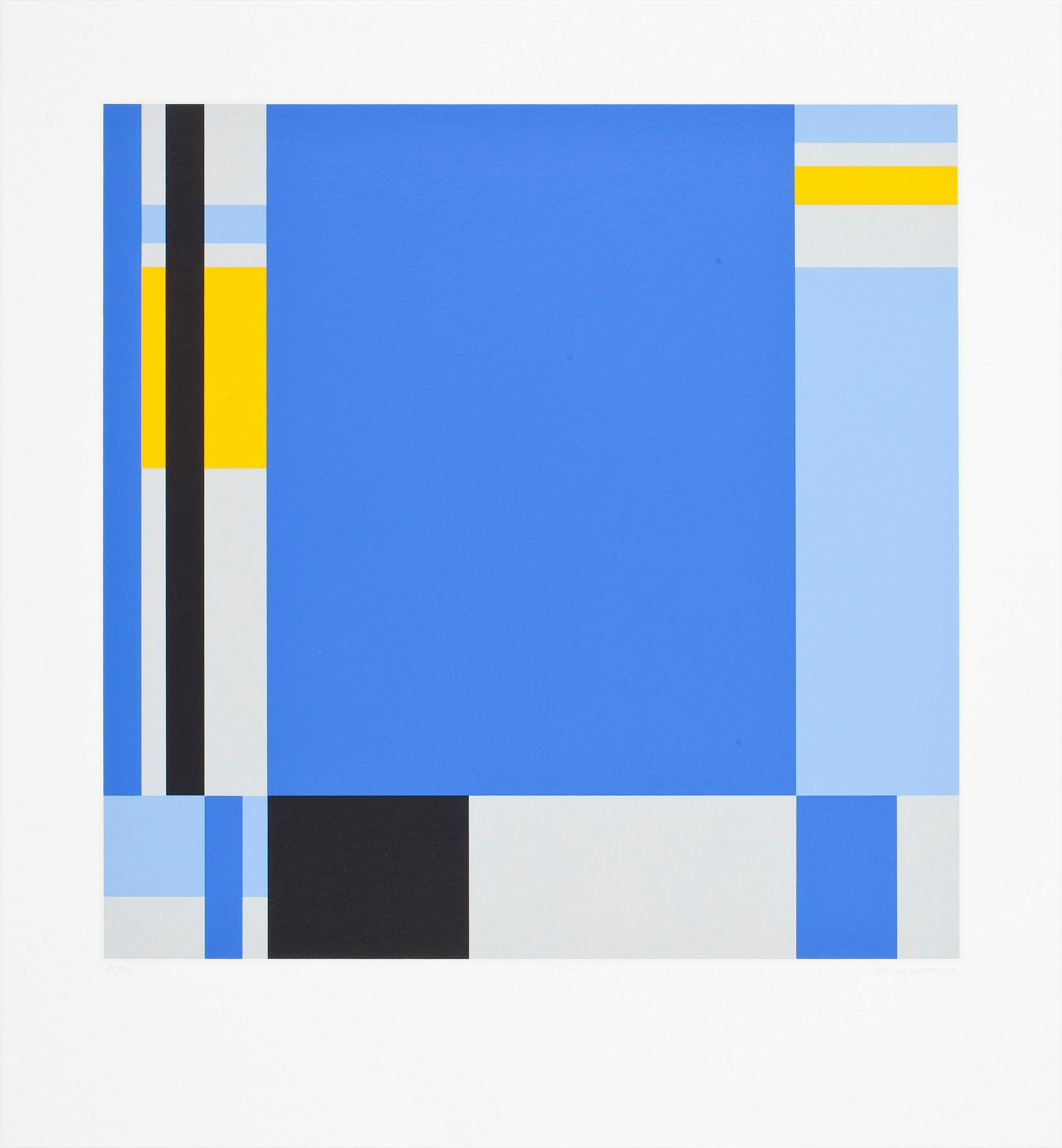 JO NIEMEYER, 4 st serigrafier, Tuorila, Edition Doré, signerade o numrerade 32/90, 1988.