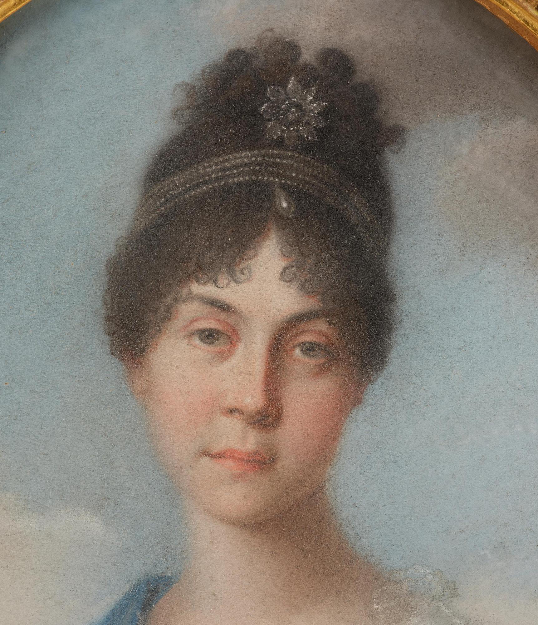 Johann Philipp Bach, attributed, "Frederick of Saxe-Altenburg" (1763-1834) & "Charlotte Georgina of Mecklenburg-Strelitz" (1785-1818).