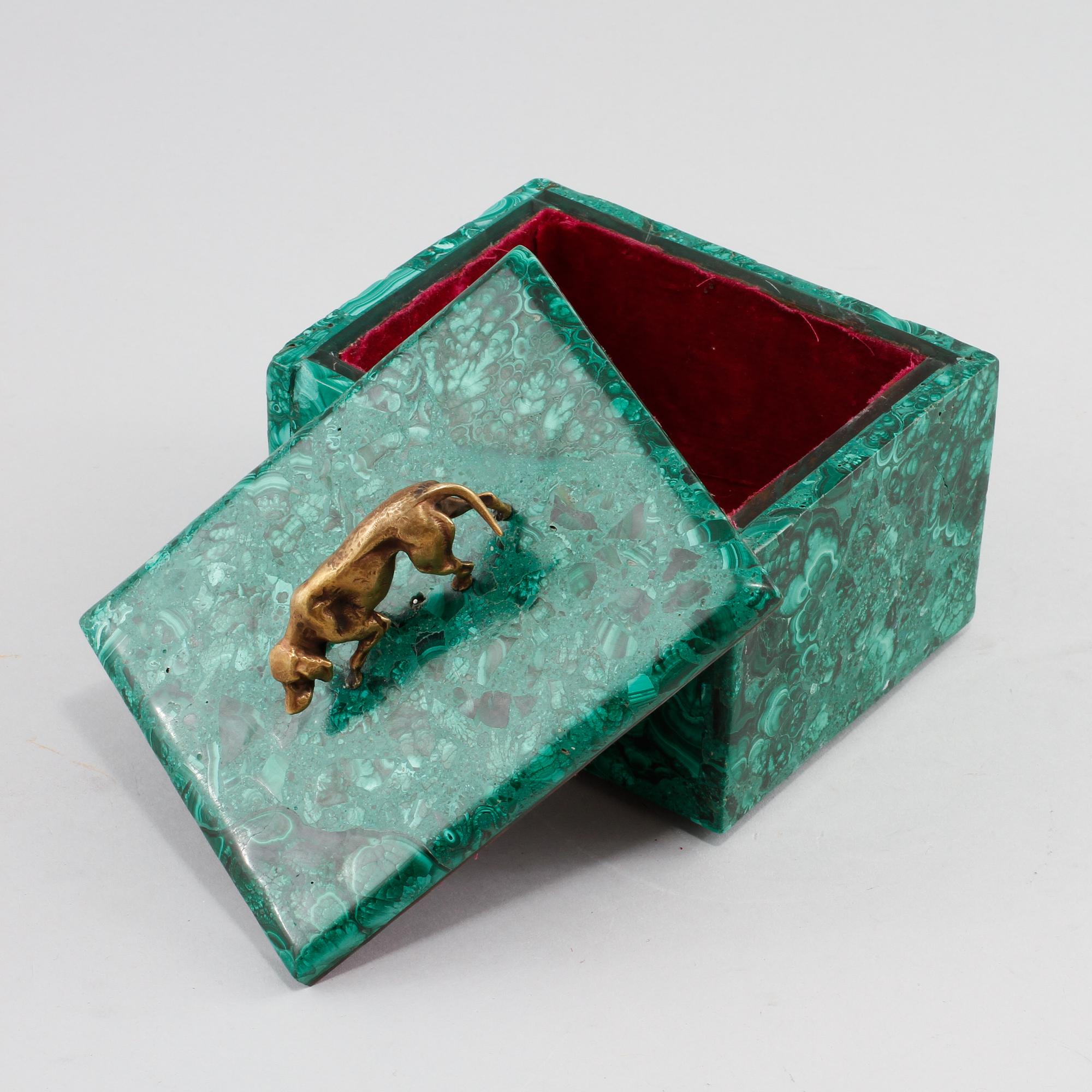 ASK, malakit, omkring år 1900.