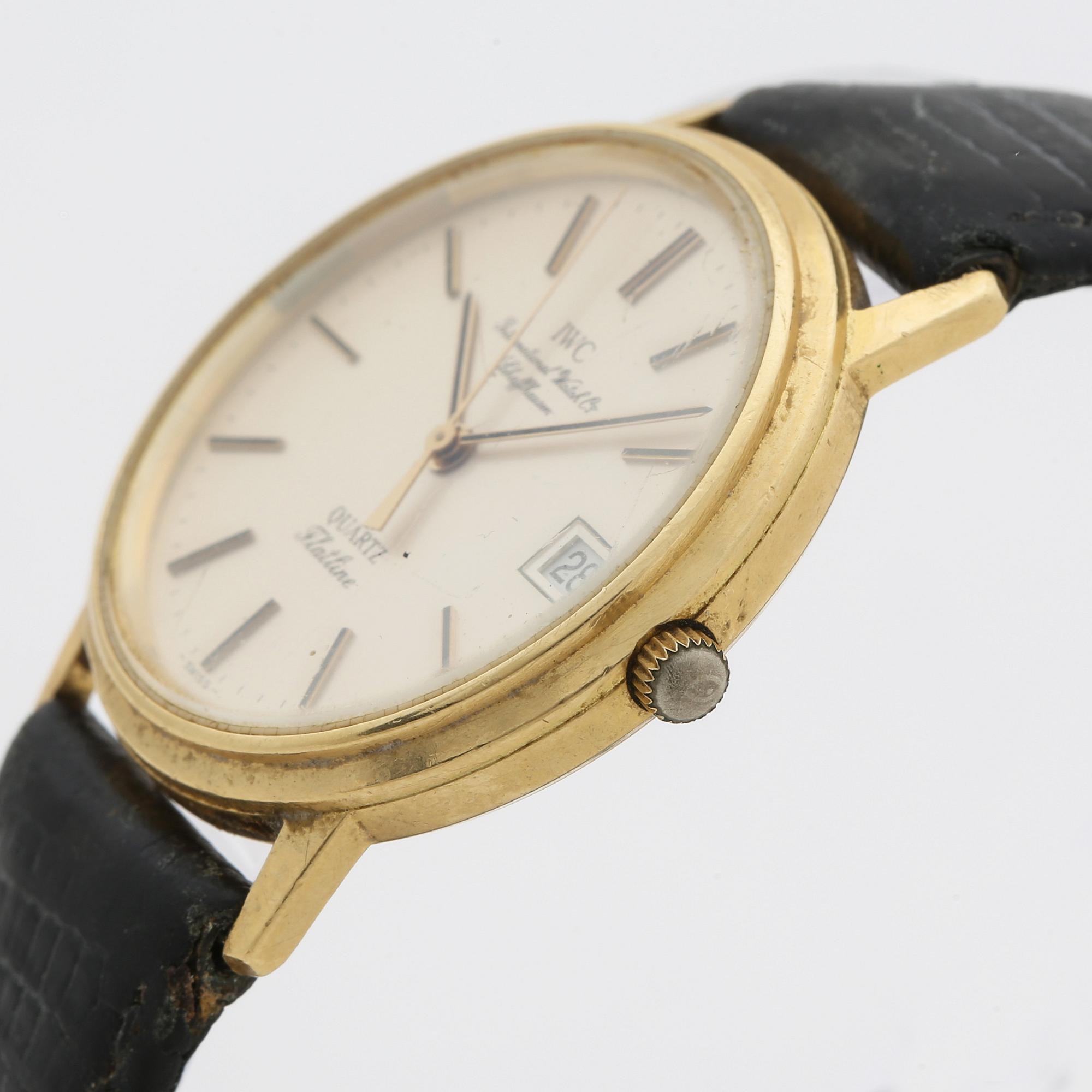 IWC, Flatline, wrist watch, 33 mm,