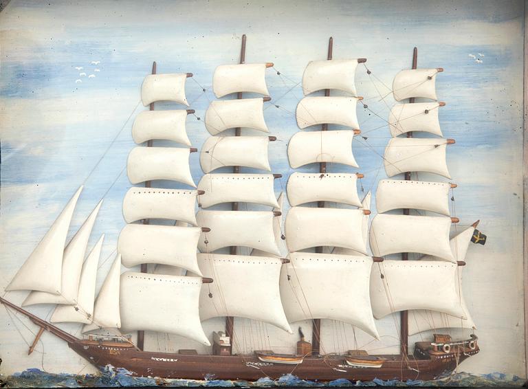 Diorama 1900-tal.