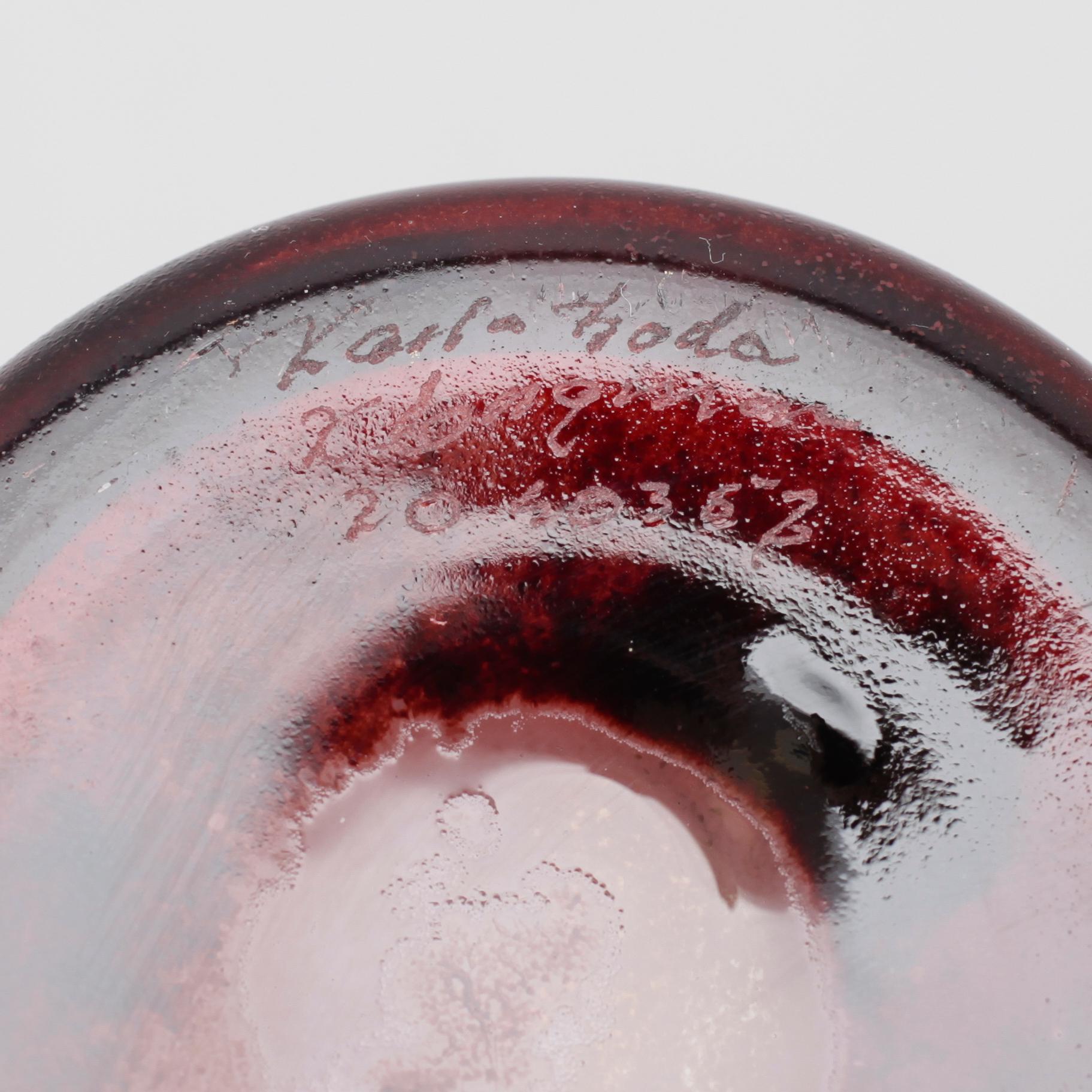 VAS, glas, Kjell Engman, Kosta Boda.