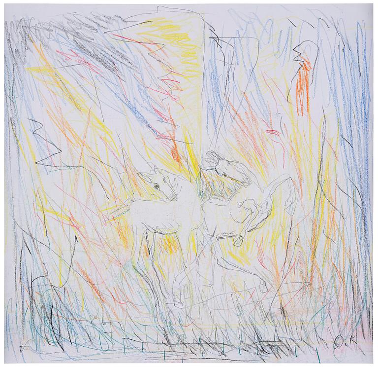 Oskar Korsár, Horses.