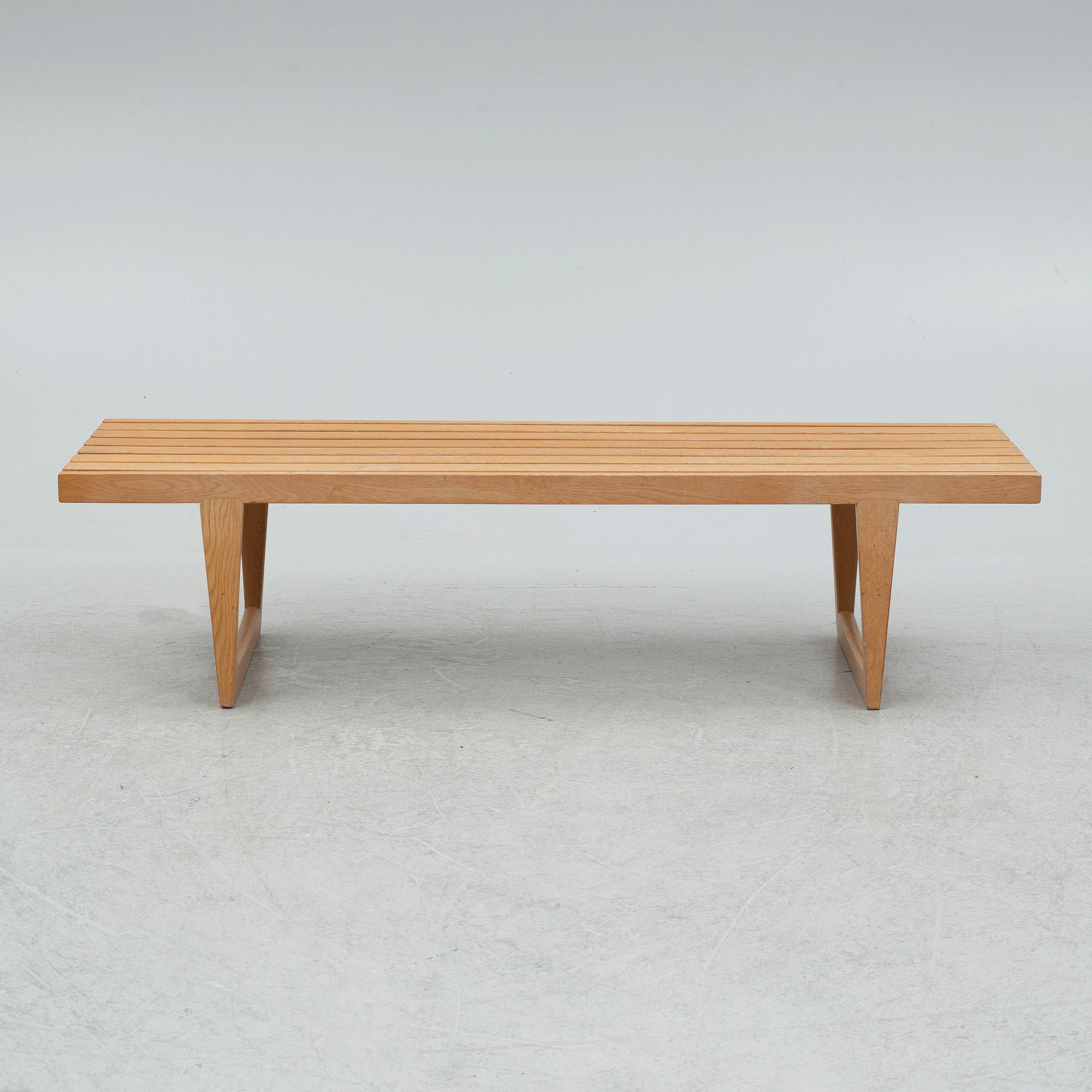 Yngvar Sandström, a 'Tokyo' bench, Triva series, Nordiska Kompaniet.