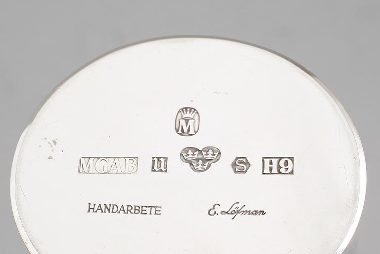 VAS, silver, E Löfman 1958. Vikt 366 g.