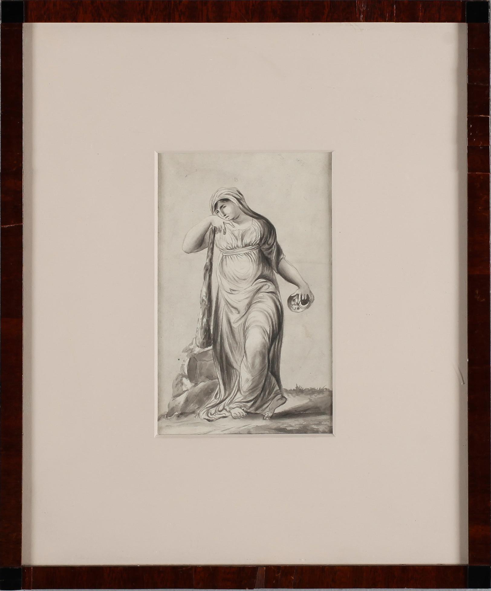 OIDENTIFIERAD KONSTNÄR, 3 st, laveringar, 1800-talets första hälft.