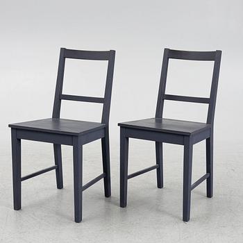 Nirvan Richter, desk, "Multi-O", and chairs, a pair, Norrgavel.