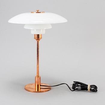 POUL HENNINGSEN, a '31/2-21/2' copper table lamp, Louis Poulsen Denmark.