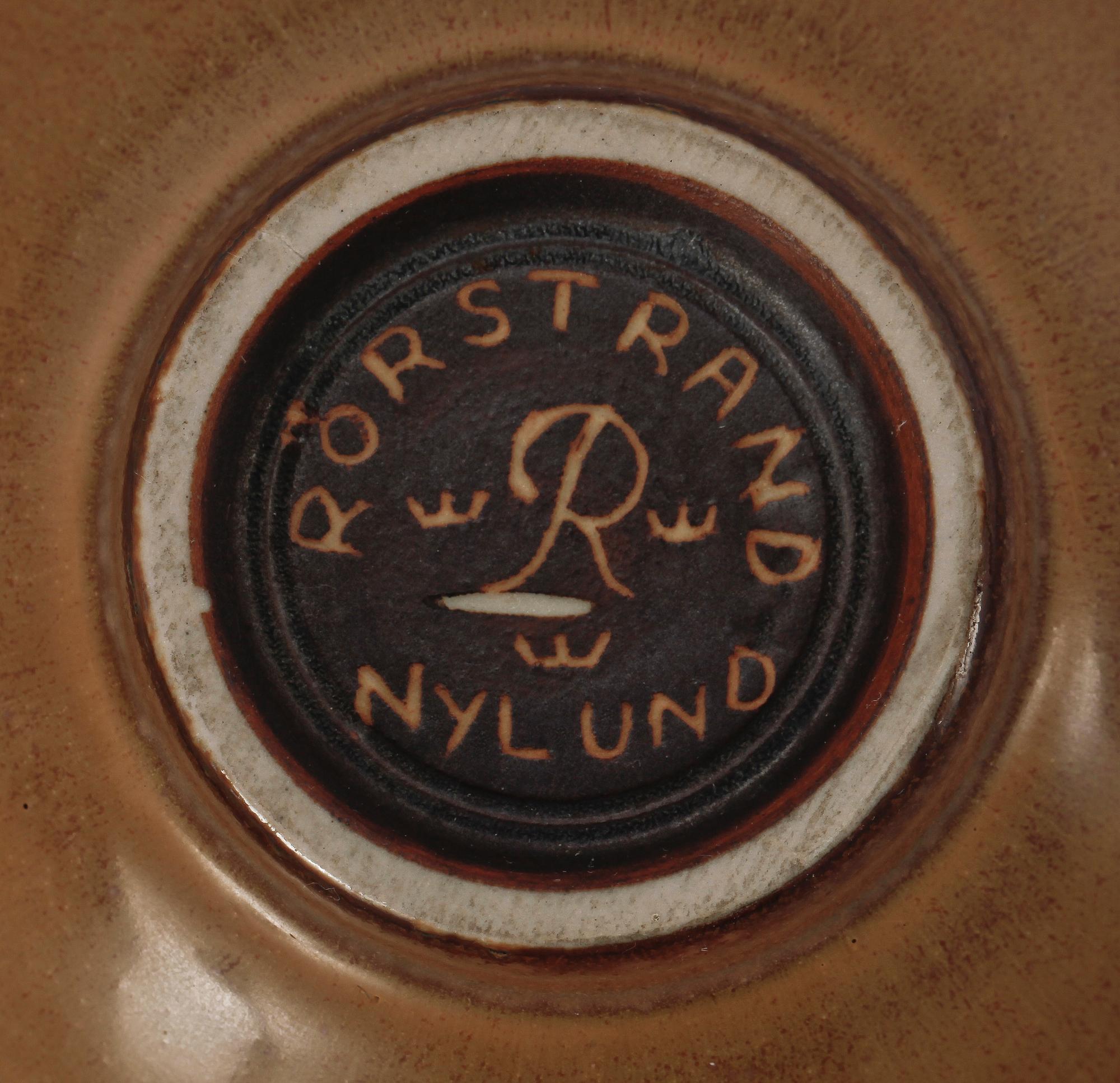 SKÅLAR, 3 st, stengods, Gunnar Nylund och Carl Harry Stålhane, Rörstrand.