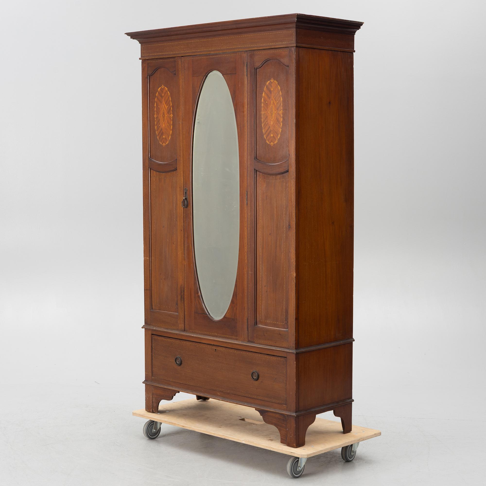 Wardrobe, early 20th century.