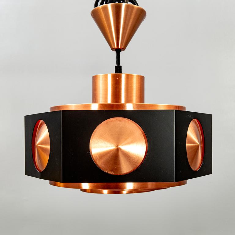 Birger Hammerstad, Ceiling lamp, copper, Model 367/68.