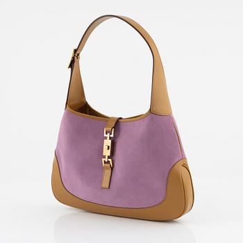 Gucci, a suede and leather 'Jackie' handbag.