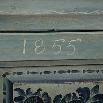 SKÄNKSKÅP. Alfta, Hälsningland, Bär datering 1802 samt märkt KED.