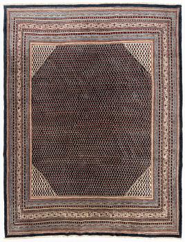 A carpet, Serabend, circa 410 x 314 cm.