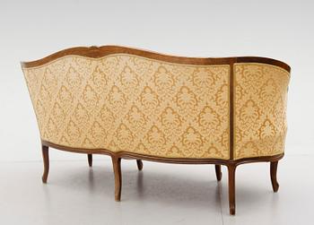 SOFFA, rokokostil, 1900-talets mitt.