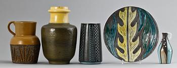 PARTI LERGODS, 5 delar, Mari Simulsson, Upsala-Ekeby, 1950-60-tal.