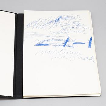 BOK/FOLDER, "Nocturn Matinal", Joan Brossa, signed by Antoni Tapies and Joan Brossa.