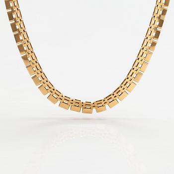 Halsband, 14K guld. Finska importstämplar.