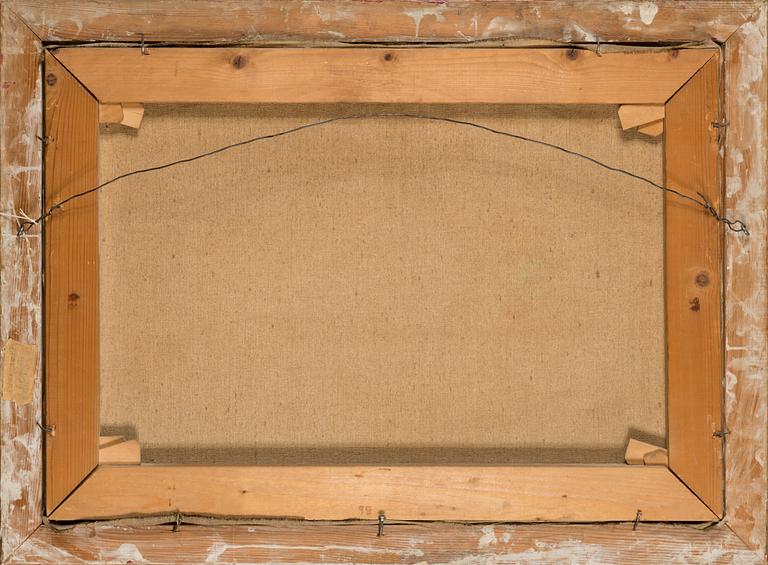 Ali Munsterhjelm, öljy kankaalle, signeerattu.