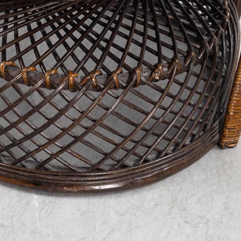 Påfågelstol, 1970-80-tal.