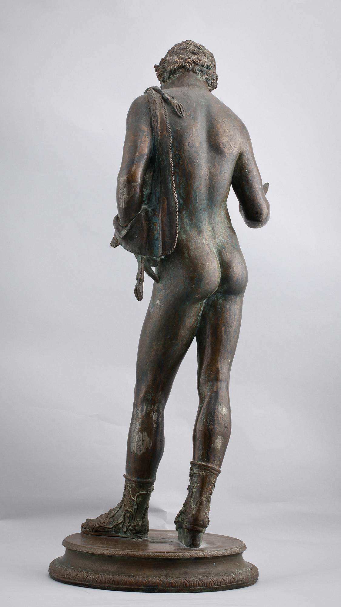 SKULPTUR, brons, 1800-tal.