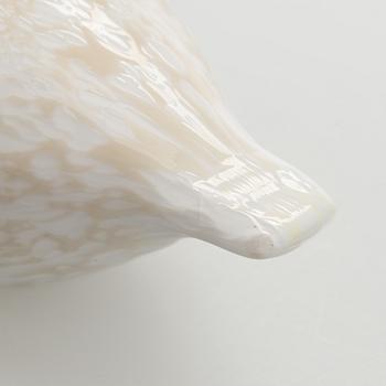 Oiva Toikka, A set of three glass birds, signed O. Toikka Iittala, Finland.