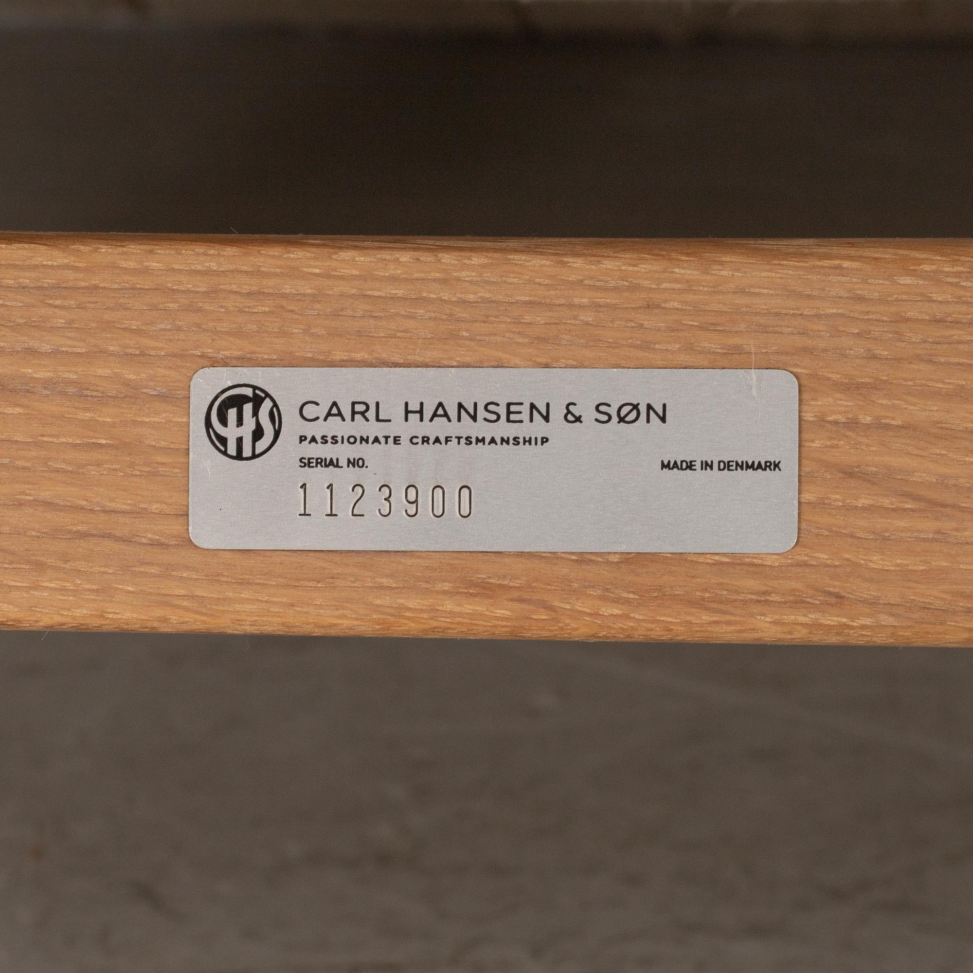 Preben Fabricius & Jørgen Kastholm, fåtöljer, ett par, "FK10 Plico Chair", Carl Hansen & Søn, Danmark.