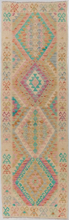 A runner, Kilim, ca 240 x 77.