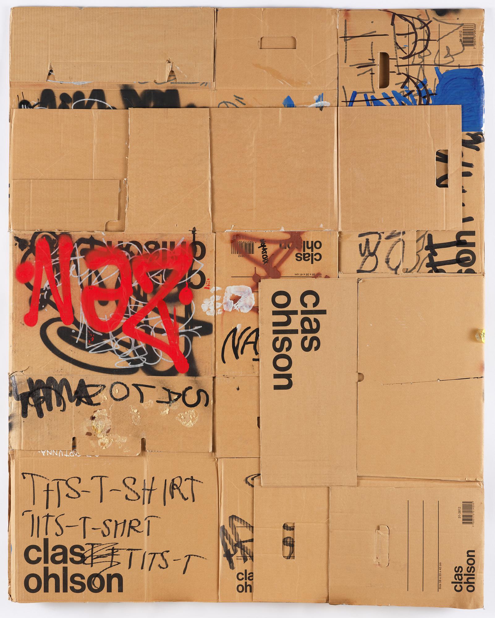 Linnéa Sjöberg, "Salong flyttkartong".