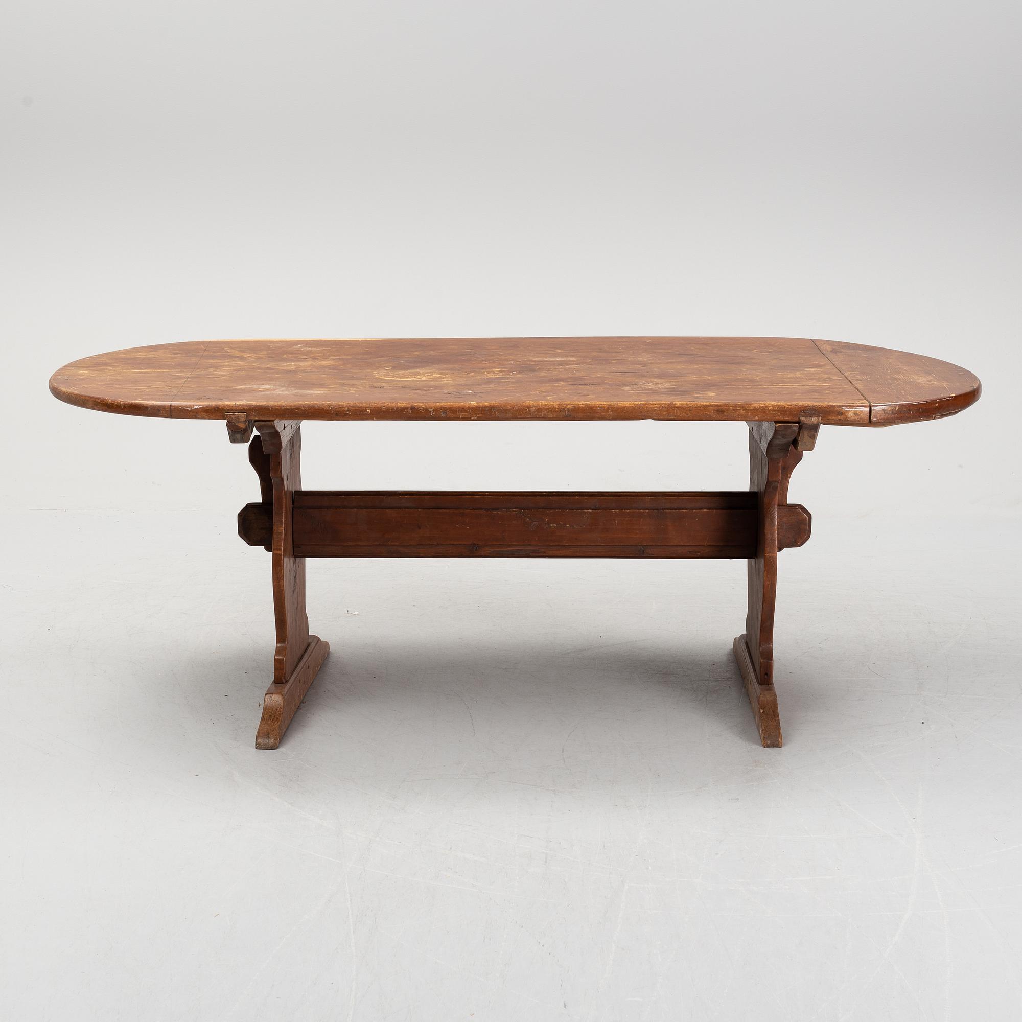 Bockbord, allmoge, 1800-tal.